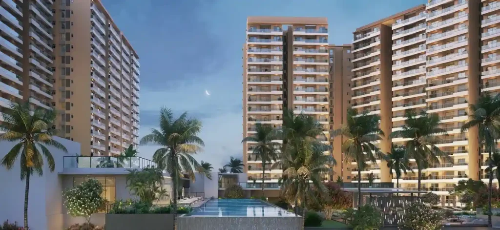 Prestige Rock Cliff Apartment main elevation image by Prestige Group located at Banjara Hills, Hyderabad Telangana